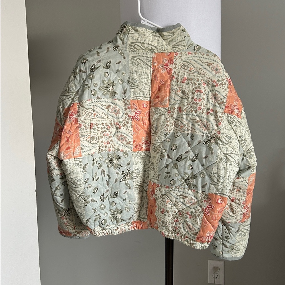 7 For All Mankind Floral Patchwork Jacket - image 3